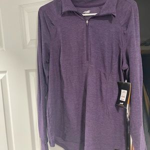 NWT LARGE AVIA HALF ZIP